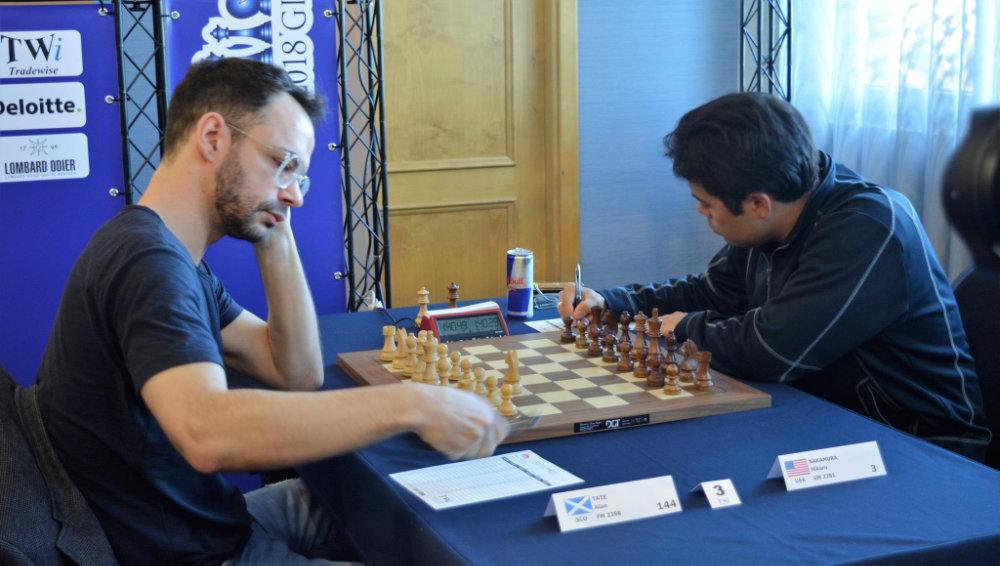 Alan Tate v. Hikaru Nakamura, 2018