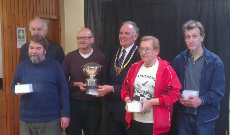 Eoin Campbell, Don Heron, Chris Donkin, Mayor of Falkirk, Jannic Konarski, Richard Kynoch