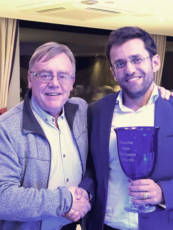 Jim O'Neil, Lev Aronian, 2018