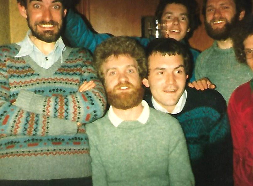 Great jumpers! Great beards!