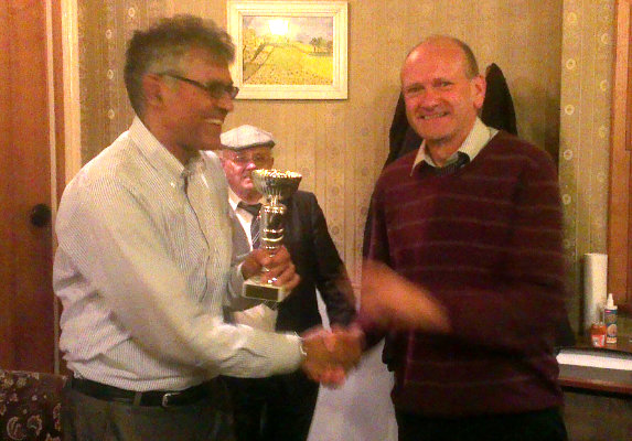 Raj Bhopal (left), Allegro Champion 2014